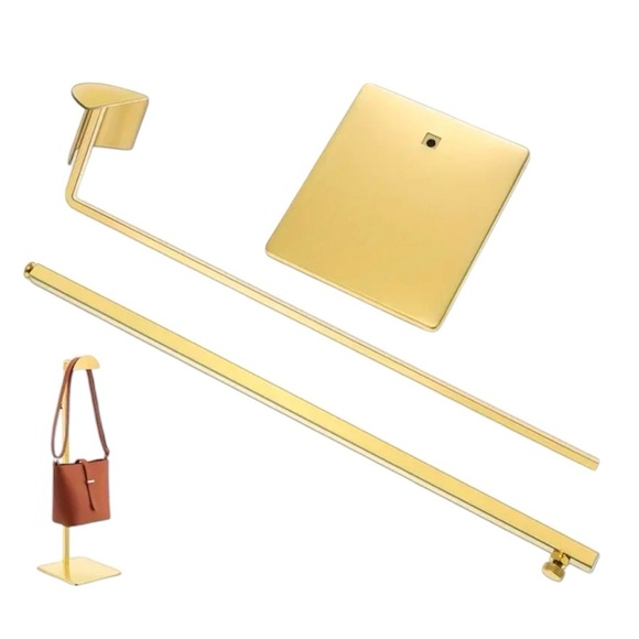 Gold Adjustble Handbag Display Stand NEW - Picture 7 of 8